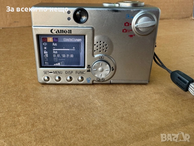 Цифров фотоапарат Canon Digital IXUS II (2003г.), снимка 14 - Фотоапарати - 52449179