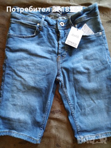 Мъжки къси дънки, размер 30 , снимка 1 - Къси панталони - 37263813
