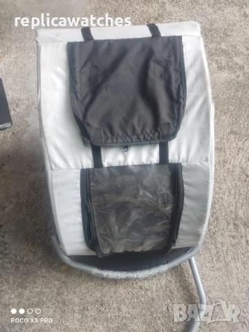 велосипедно ремарке за домашен любимец или багаж, снимка 5 - Аксесоари за велосипеди - 51452171