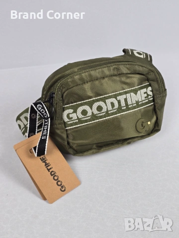 Нова дамска чанта Goodtimes в маслено зелено
