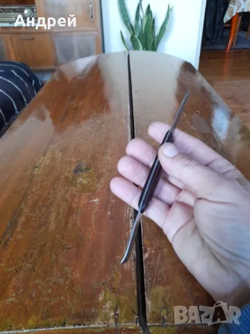 Стар специален нож,ножче,ножка, снимка 3 - Други ценни предмети - 48462485