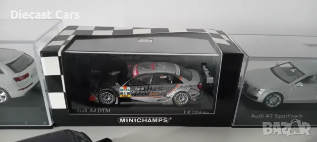 Audi V9 Quattro, DTM Audi A4, A3  1:43 Minichamps , снимка 10 - Колекции - 56317226