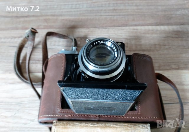 Старинен фотоапарат Zeiss Ikon Ikonta 521/16, снимка 6 - Фотоапарати - 40518537