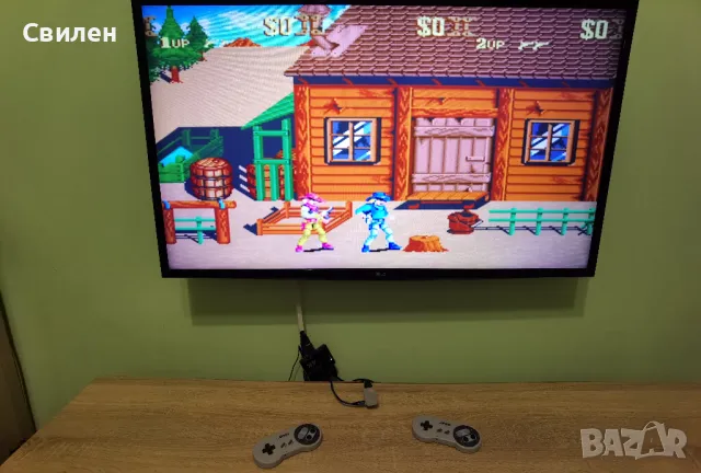 Super Nintendo SNES HDMI конзола с БЕЗЖИЧНИ контролери и над 5500 игри, снимка 7 - Други игри и конзоли - 48722783