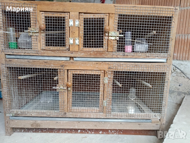 клетка за птици на два етажа, снимка 1