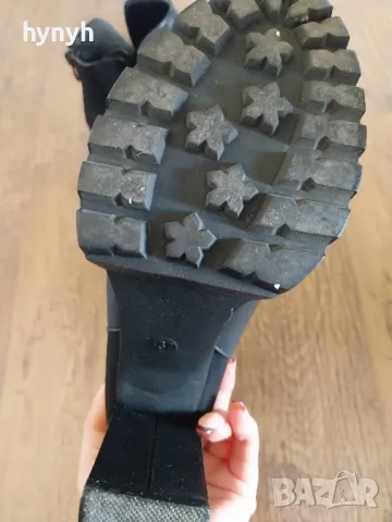 Боти на висок ток, снимка 4 - Дамски боти - 49382032