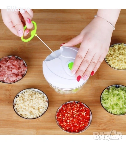 Speedy Chopper – Ръчен кухненски чопър 🍴, снимка 17 - Други - 53278739