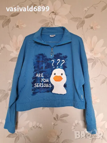 Ръчно рисувана блузка, снимка 2 - Блузи с дълъг ръкав и пуловери - 49968069