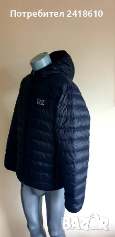 Emporio Armani EA7 Mens Down Jacket Slim Fit Size 2XL НОВО! ОРИГИНАЛ! Мъжко Олекотено пухено Яке!, снимка 11 - Якета - 52553775