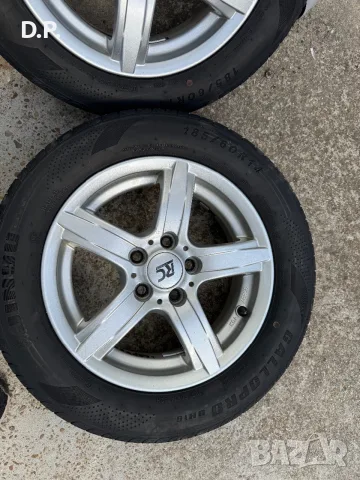 Джанти с гуми 5х100 R14, снимка 5 - Гуми и джанти - 56517716