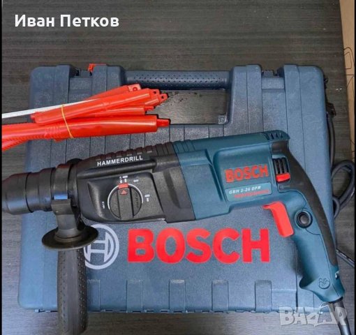 Нов перфоратор-къртач Бош Bosch GBH 2-26-DFR 1200W, снимка 4 - Други инструменти - 40211012