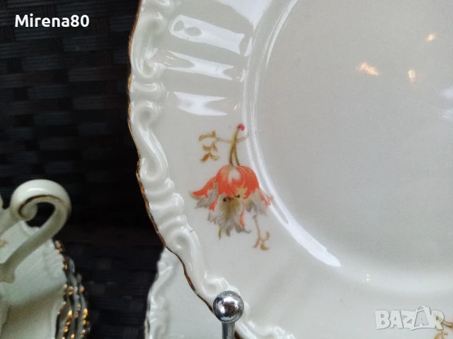 Антикварен сервиз за чай, снимка 4 - Сервизи - 51208780