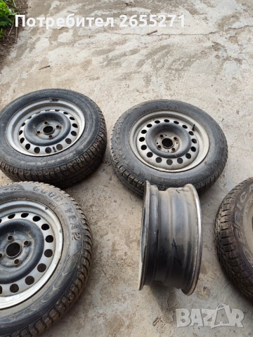 Метални джанти 14, снимка 3 - Гуми и джанти - 54224273