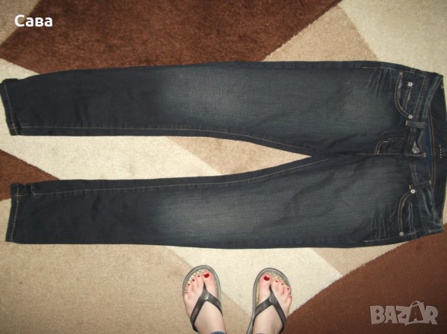 Дънки SISLEY   дамски,Л, снимка 2 - Дънки - 30224897