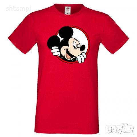 Мъжка тениска _Set for Couples Mickey 2 Подарък,Изненада,Рожден ден, снимка 8 - Тениски - 36578928
