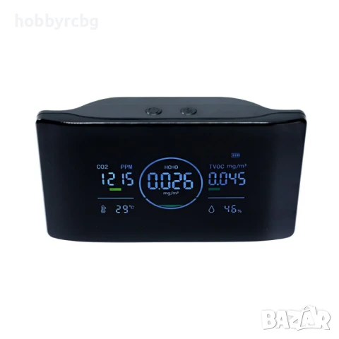 AQM-422 Комбиниран IAQ монитор, CO2, HCHO, TVOC, влажност и температура, снимка 1