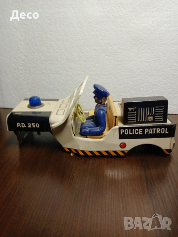 Част от Стара японска играчка джип., снимка 4 - Колекции - 54099418