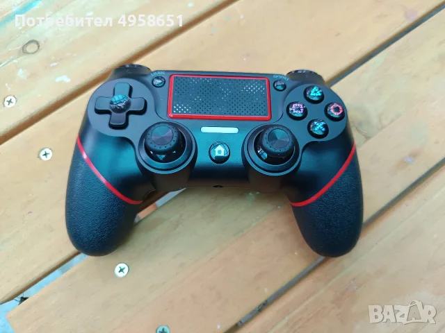 Wireless PS4 контролер , снимка 3 - PlayStation конзоли - 56222385