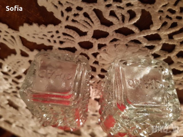 Колекция Антикварно Стъкло/ комплект за подправки: "сол и пипер" , снимка 2 - Прибори за хранене, готвене и сервиране - 32125546