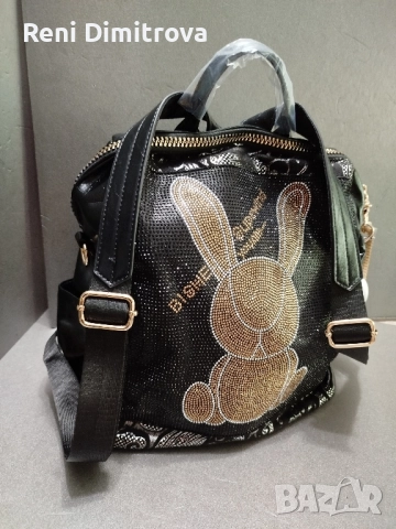 дамска чанта -раница, снимка 5 - Чанти - 51504139