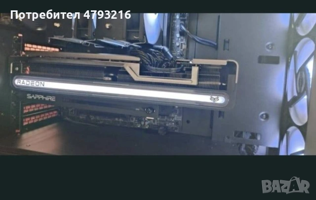 Видео карта RX 7800 XT (16GB GDDR6) Sapphire nitro+ Гаранция, снимка 3 - Видеокарти - 54278235