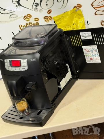 Кафемашина кафе автомат Saeco intelia one с гаранция, снимка 7 - Кафемашини - 52183146