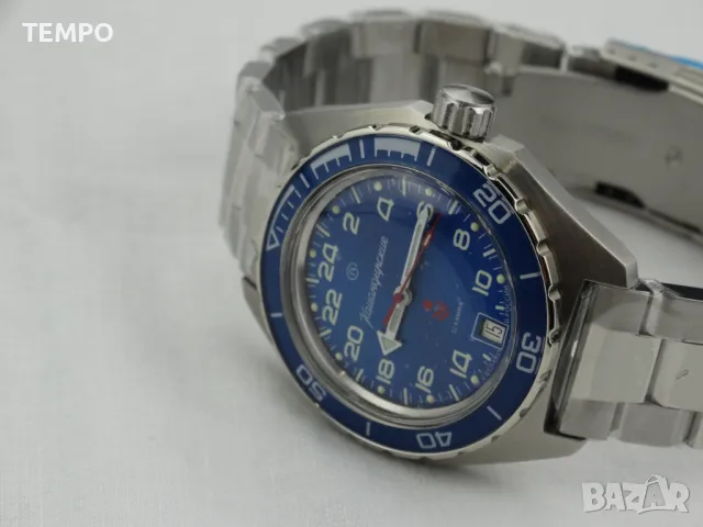 ВОСТОК КОМАНДИРСКИЕ АВТОМАТИЧЕН-24 часа  ref: 650547, снимка 2 - Мъжки - 41785173