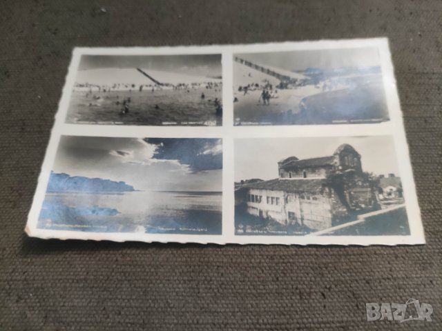 Продавам две картички на Несебър - Пасков 1937, снимка 3 - Филателия - 42599201