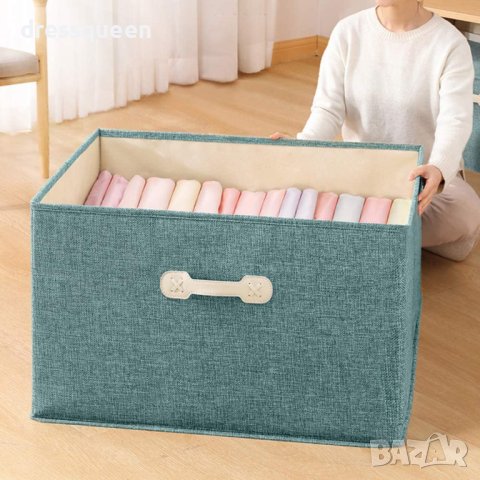 3901 Сгъваема кутия за съхранение с капак, снимка 4 - Други стоки за дома - 44208554