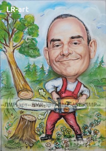 КАРИКАТУРИ , ШАРЖ от снимка, рисувам ръчно, снимка 4 - Картини - 39223865