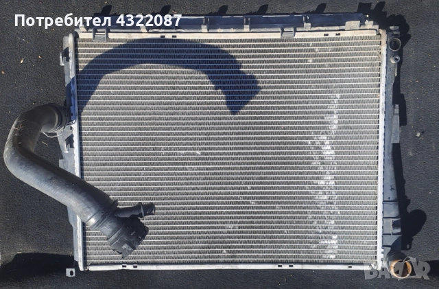 Воден / Климатичен радиатор / Интеркулер БМВ / BMW E46 2.0 D 136к.с., снимка 6 - Части - 51897336