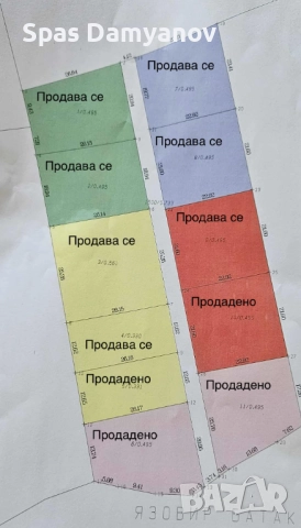продават се парцели на Язовир Батак  м. КОСТАНДОВСКИ АЛЧАК