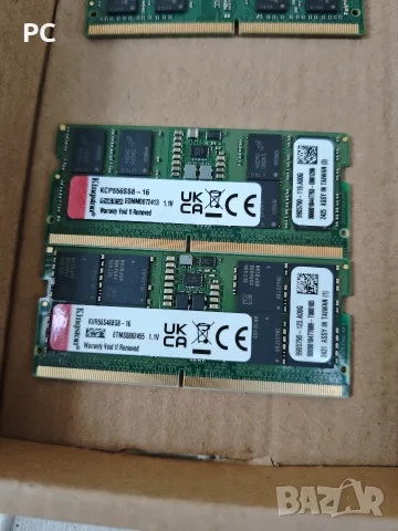 DDR5 5600 Kingston 1x16GB SO-DIMM лаптоп