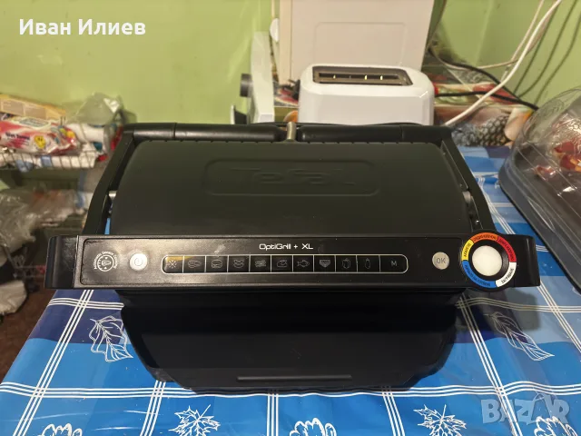 Скара Tefal OptiGrill+XL в гаранция, снимка 2 - Скари - 56264419