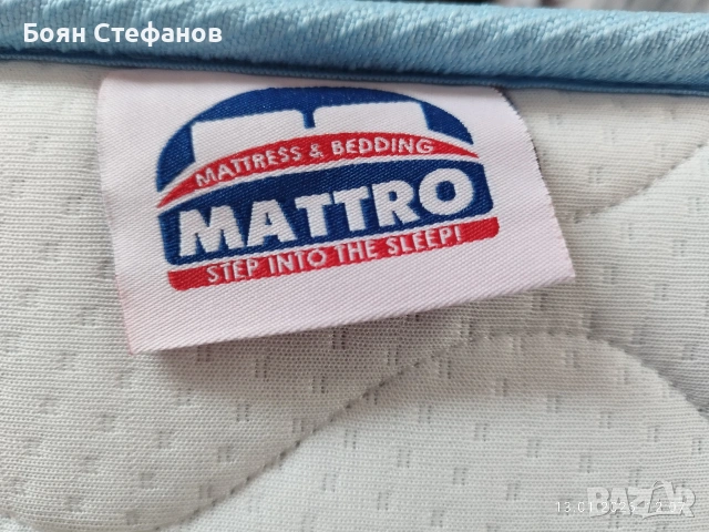 Продавам легло с матрак , снимка 3 - Спални и легла - 53083818