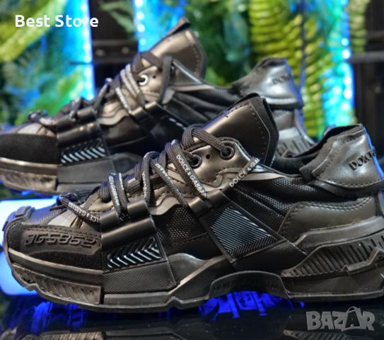 Dolce & Gabbana Черни Маратонки 36-44 Номер 