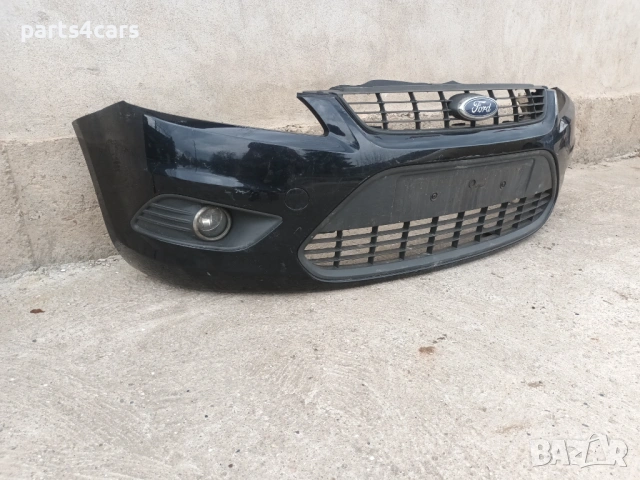 предна броня за форд фокус 2 07-11 фейслифт с маска решетка халогени FORD FOCUS II FACELIFT, снимка 2 - Части - 54071460