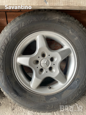 Оригинални джанти Mercedes с гуми Goodyear, снимка 7 - Гуми и джанти - 44653720