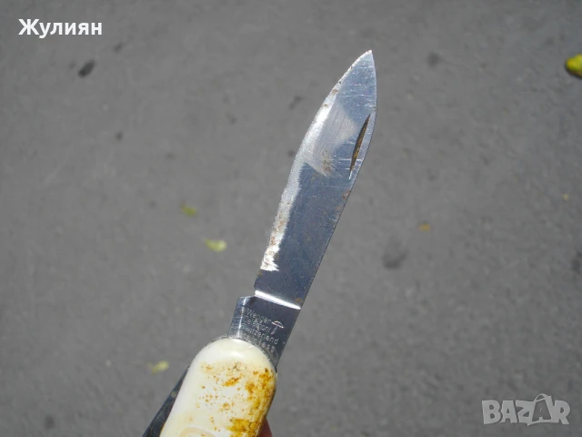 КОЛЕКЦИОНЕРСКО ДЖОБНО НОЖЧЕ WENGER DELEMONT , снимка 5 - Антикварни и старинни предмети - 50837738