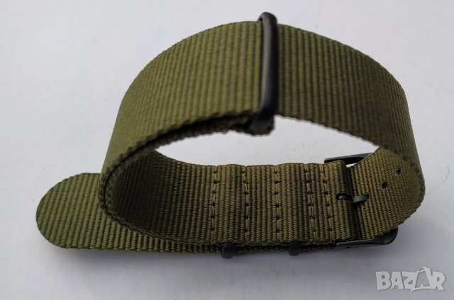 Текстилна каишка 24мм Нато Nato, снимка 7 - Каишки за часовници - 30864068