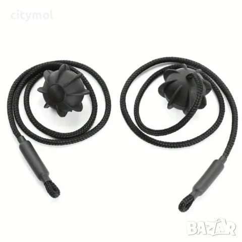 Комплект от 2 въжета за окачване на багажника на кола, снимка 6 - Аксесоари и консумативи - 51278938