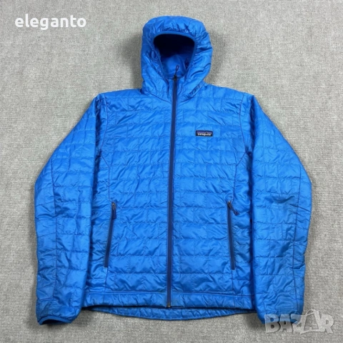 Мъжко хибридно яке Patagonia PRIMALOFT  Nano Puff  Endless Blue Quilted , XL размер 