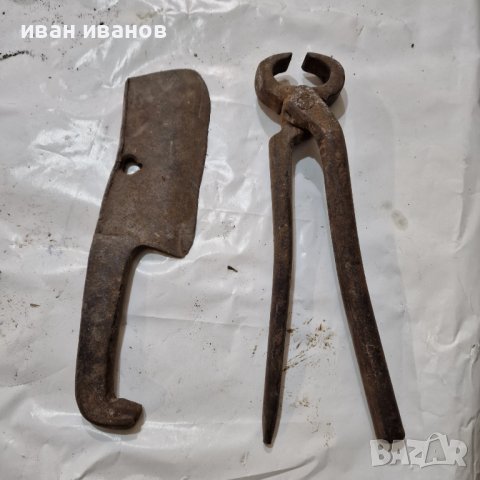 Комплект Стари Ковани Инстроменти, снимка 6 - Други инструменти - 38427430