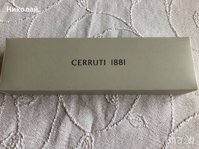 Метален ролер Cherruti 1881 в подаръчна кутия със сертификат + подарък ключодържател  Cherruti 1881, снимка 12 - Ученически пособия, канцеларски материали - 52788490