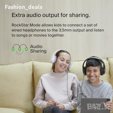 Нови Belkin SoundForm Детски Слушалки Bluetooth 5.2 с Микрофон, снимка 7 - Bluetooth слушалки - 42779070