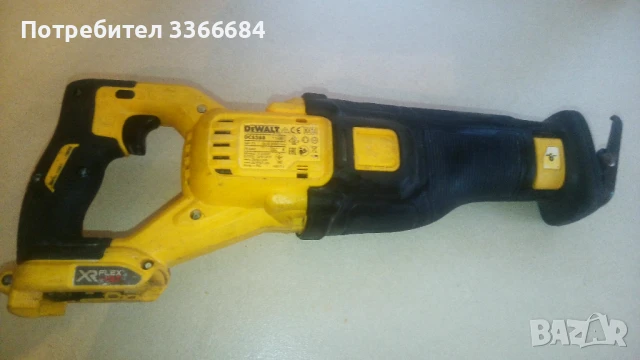 Саблен трион Dewalt DCS388  54v, снимка 2 - Винтоверти - 51289740