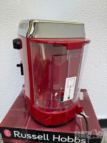 Еспресо Кафемашина Russell Hobbs Retro Ribbon Red 28250-56, 1350W, 15bar!, снимка 6 - Кафемашини - 50463462