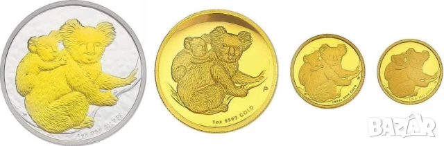 Лимитиран сет Австралия Коала 2008 година, снимка 2 - Нумизматика и бонистика - 50498197