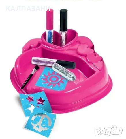 CRAZY CHIC комплект за татуировки Glitter 18513, снимка 3 - Рисуване и оцветяване - 42497042