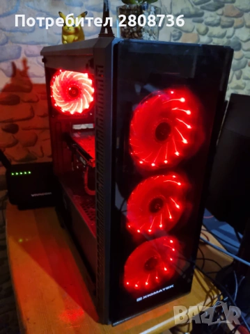 | Ryzen 5 2600x | RX 6700 XT 12GB | 16 GB RAM DDR4 | NVMe 500GB |, снимка 2 - Геймърски - 53890110